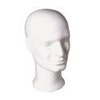 Pruikenkop heer 33cm p/st wit