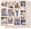 Scrappapier Denim&amp;girls Snapshots Girls in Jeans 30.5x30.5cm p/vel