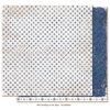 Scrappapier Holiday in the Alps Snowflakes 30.5x30.5cm p/vel