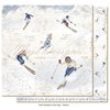 Scrappapier Holiday in the Alps Slalom 30.5x30.5cm p/vel