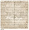 Scrappapier Vintage summer basics 1899 muzieknoten 30.5x30.5cm p/vel
