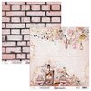 Scrappapier Dear diary- Fireplace 30.5x30.5cm p/vel