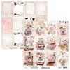 Scrappapier Dear diary Labels 30.5x30.5cm p/vel