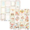 Scrappapier Kiddie labels 30.5x30.5cm p/vel