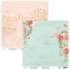 Scrappapier Birdsong stip 30.5x30.5cm p/vel