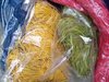 Raffia p/200gr blauw