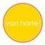 Stickers geel 30mm p/20st van Harte! 