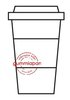Stamp take away groot 31x56mm p/st rubber unmounted
