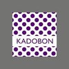 Kadobonnen paars stip 11x11cm p/5st 