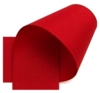 Lint rood 16mm p/20mtr grosgrain effen 