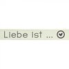 Lint liebe ist 15mm p/mtr creme