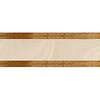 Lint goud 25mm p/m organza satin edge