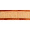 Lint oranje 25mm p/m organza satin edge
