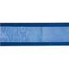 Lint kobalt blauw 25mm p/m organza satin edge