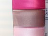 Lint oud roze satijn 16mm p/50mtr