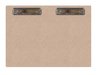 MDF Clipboard Double 2 normal clips a5 p/st