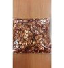 Pailletten oranjebruin 6mm p/100st