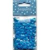 Pailletten babyblauw metal 6mm p/1200st