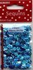 Pailletten turquoise hologram 6mm p/800st