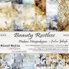 Paper pad 15.25x15.25cm Beauty Restless p/18vel
