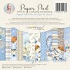 Paper pad 15x15cm boys little world p/24vel