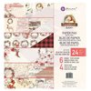 Paper pad 30.5x30.5cm Christmas in the country p/24vel