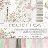 Paper pad 15.25x15.25cm Felicitea p/18vel