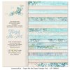 Paper pad 15x15cm Forget me not p/36vel