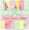 Paper pad 30.5x30.5cm Fresh Summer p/6vel