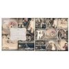 Paper pad 10x10cm Just Married p/18vel