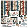 Paper pad 30,5x30,5cm Let it Snow collection kit p/12vel
