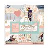Paper pad 20x20cm Love Story p/10vel