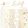 Paper pad Lucidity 30.5x30.5cm p/12vel kraft/goud