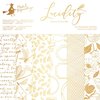 Paper pad 15x15cm Lucidity p/24vel kraft/goud
