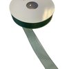 Lint shining organza petrol 15mm p/mtr 