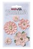 Bloemen lichtroze 2-5cm p/5st luxe