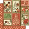 Scrappapier Winter Wonderland Rustic Holiday 30.5x30.5cm p/vel