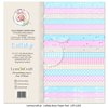 Paper pad 30.5x30.5cm Lullaby p/6vel