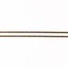 Lint zwart 15mm p/mtr strepen 
