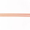 Lint oranje 15mm p/mtr strepen 