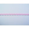 Lint roze zigzag band Hip-line 8mm p/m