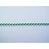 Lint appelgroen zigzag band Hip-line 8mm p/m