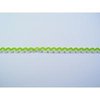 Lint limegroen zigzag band Hip-line 8mm p/m