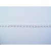 Lint wit zigzag band Hip-line 8mm p/m