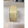 Lint donkercreme satijn 40mm p/50mtr