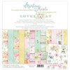 Paper pad 30.5x30.5cm lovely day p/12vel