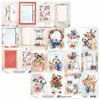  Scrappapier Berrylicious Labels 30.5x30.5cm p/vel M041