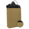  Draagtas 14x7x19cm goud p/50st papier gedraaid