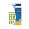 Stickers groen 13mm p/2464st op vel