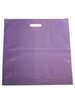 Draagtas 38x8x44cm p/50st paars plastic EFFEN 